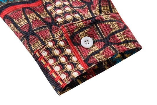 Ethnic Style Loose Casual Shirt