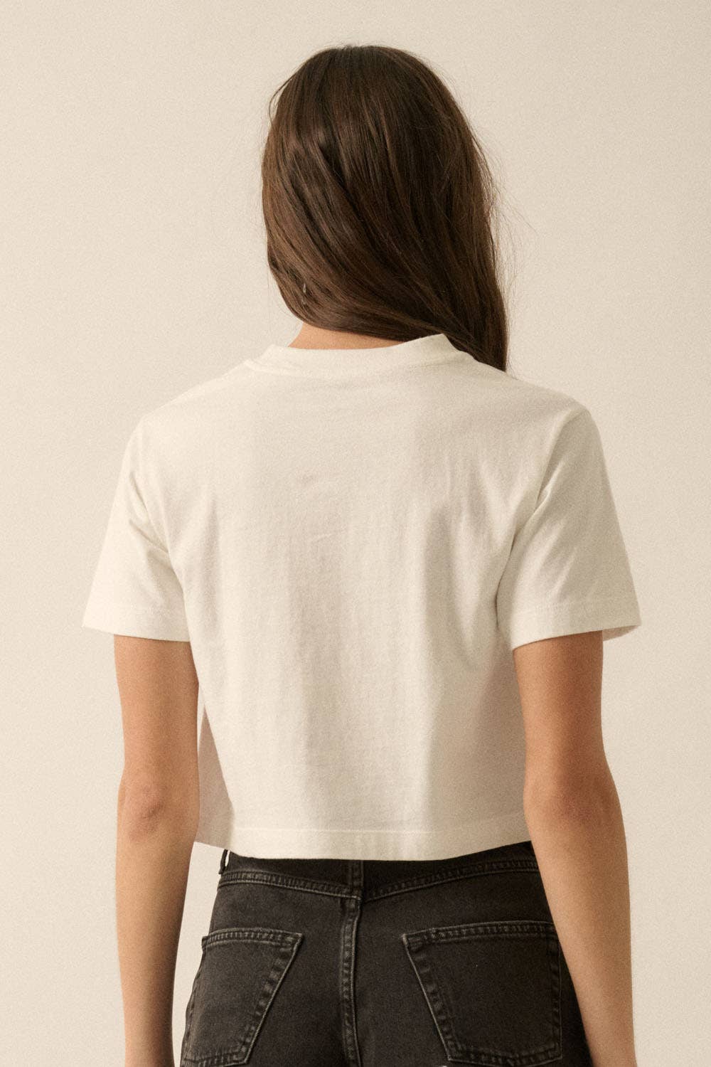 Wild About You Cowboy Cropped Western Graphic Tee