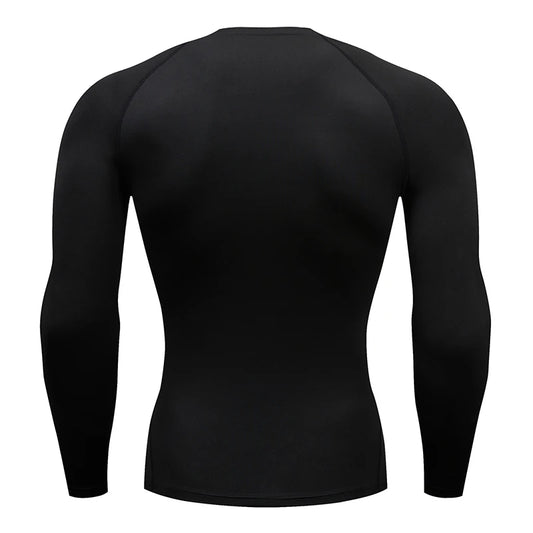 Men's Running Compression T-shirt - Enhance Performance - Sport Tees - Gym Fitness