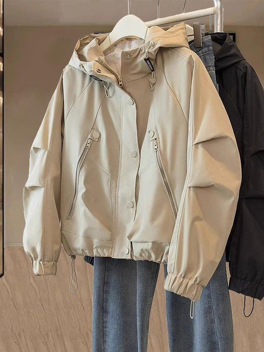 Loose Windproof Jacket Baseball Uniform For Women