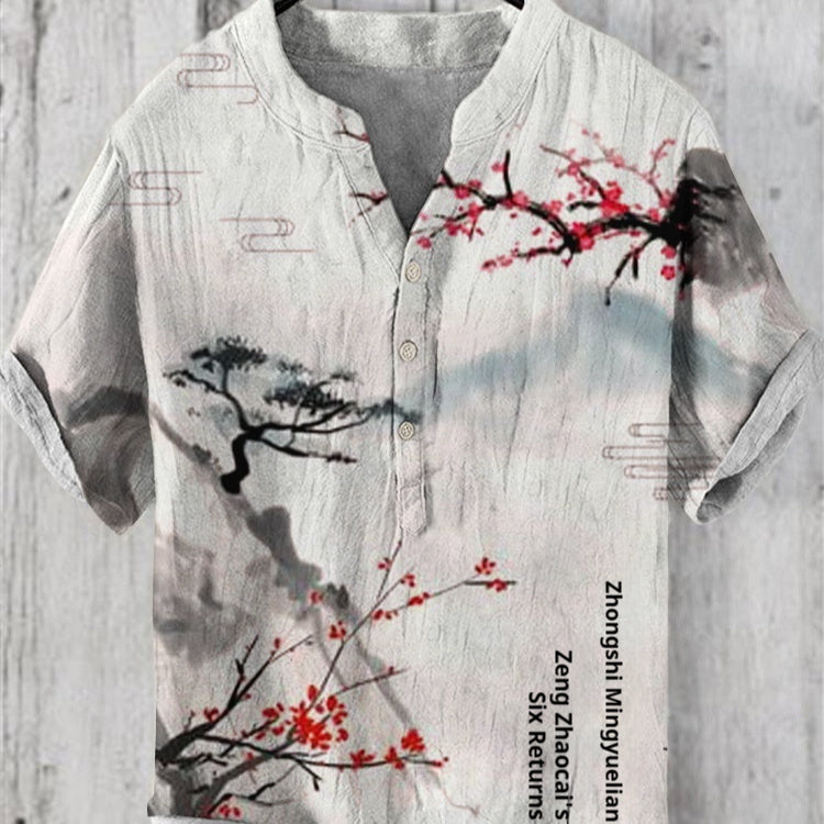 3D Digital Animal Style Short Sleeve Shirt - Stylish & Comfortable