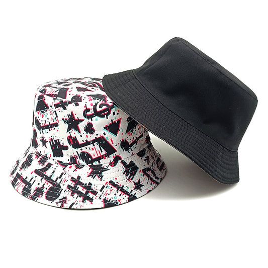 Musical Note Pattern Printing Bucket Hat - Perfect for Summer Travel