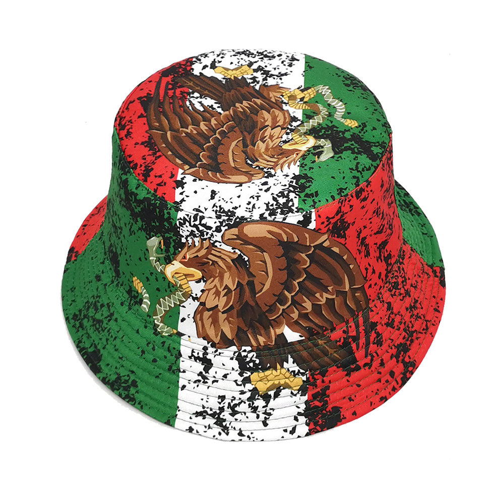 Eagle Pattern European And American Retro Nostalgic Fashion Bucket Hat