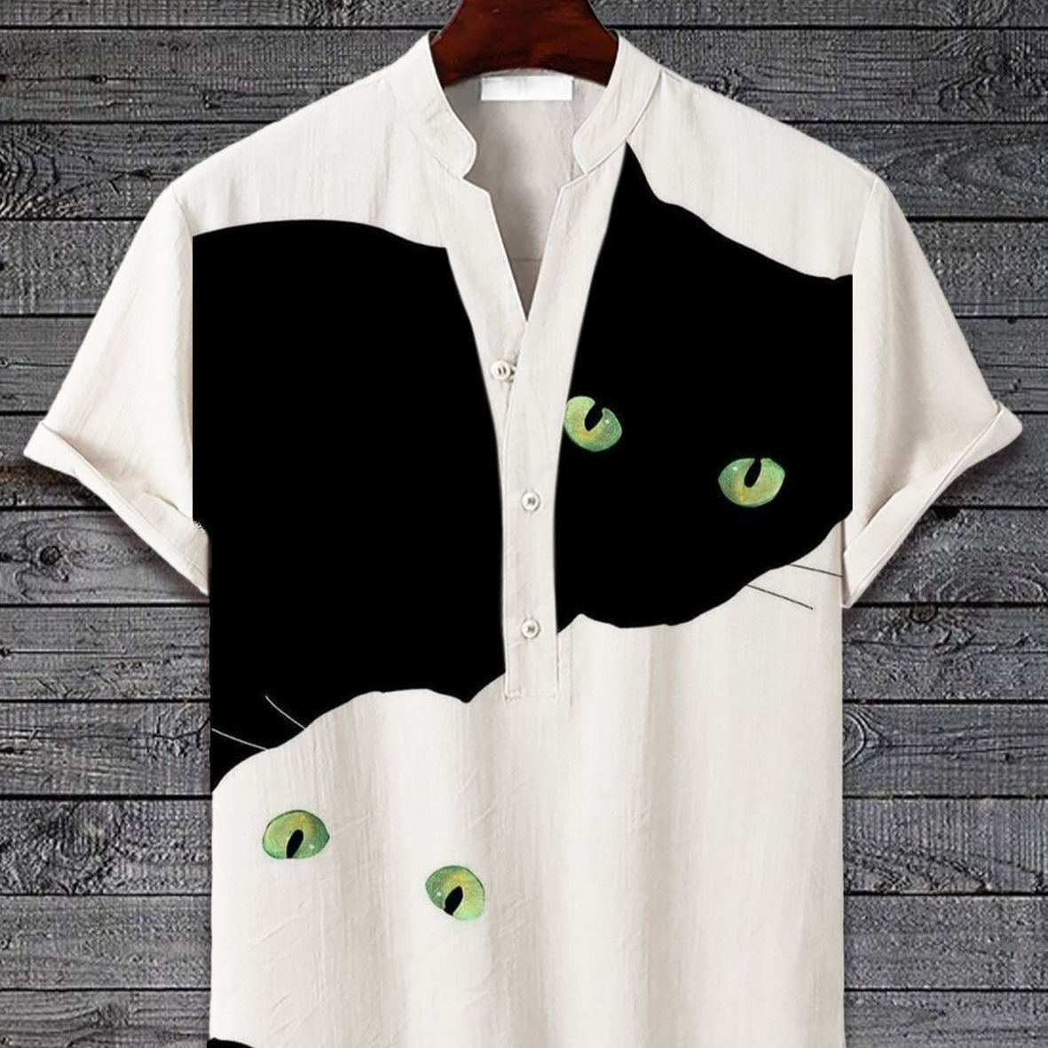 3D Digital Animal Style Short Sleeve Shirt - Stylish & Comfortable