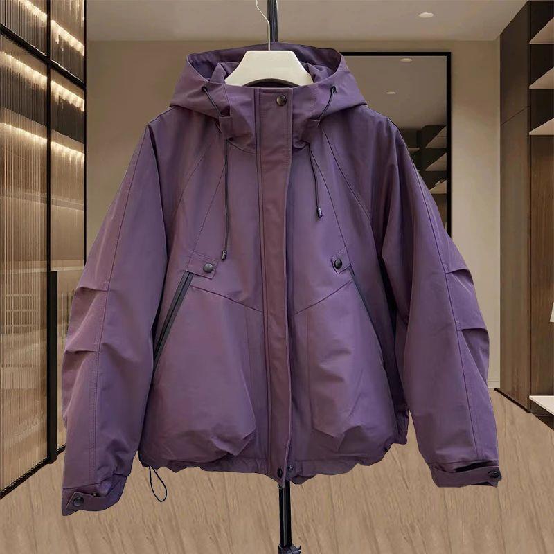 Loose Windproof Jacket Baseball Uniform For Women