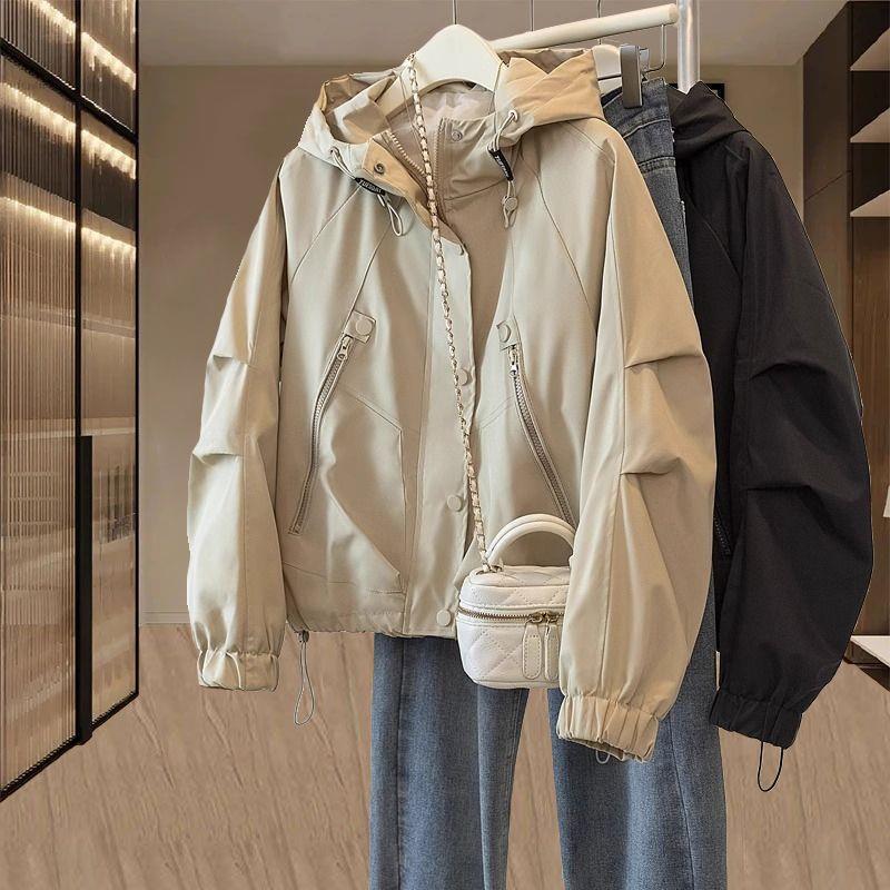 Loose Windproof Jacket Baseball Uniform For Women