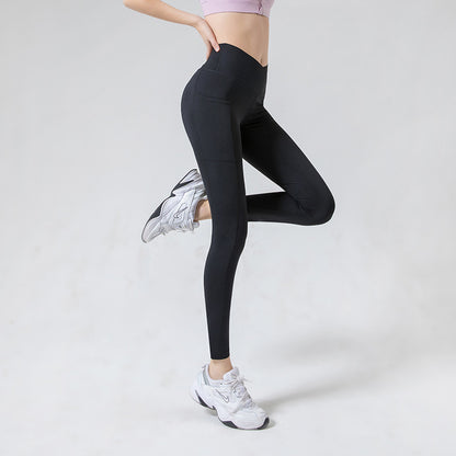 Women's V Waist Yoga Pants - Premium Quality | Chic And Current