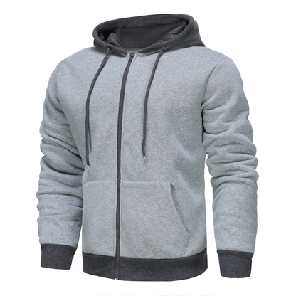 Warm & Stylish Zipper Cardigan Outerwear for Men - Chic and Current