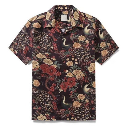 Hawaiian Tropical Print Shirt