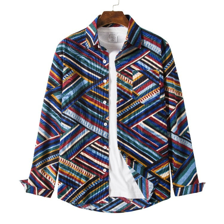 Ethnic Style Loose Casual Shirt