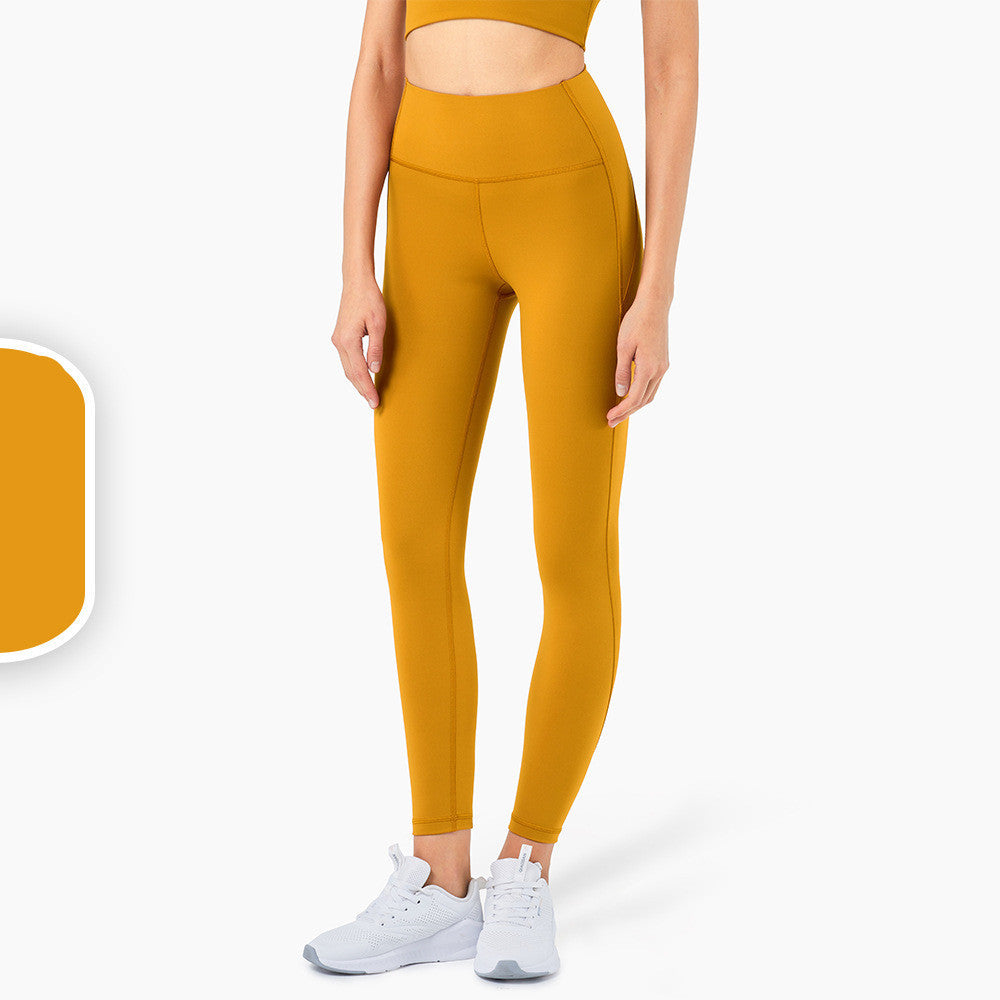 High Waist Tummy Exercise Peach Hip Fitness Pants for Women - Chic And Current