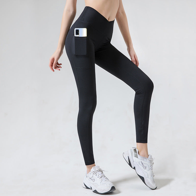 Women's V Waist Yoga Pants - Premium Quality | Chic And Current