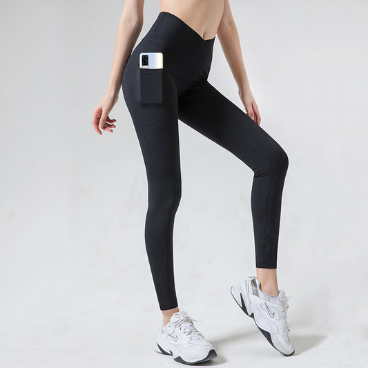 Women's V Waist Yoga Pants - Premium Quality | Chic And Current