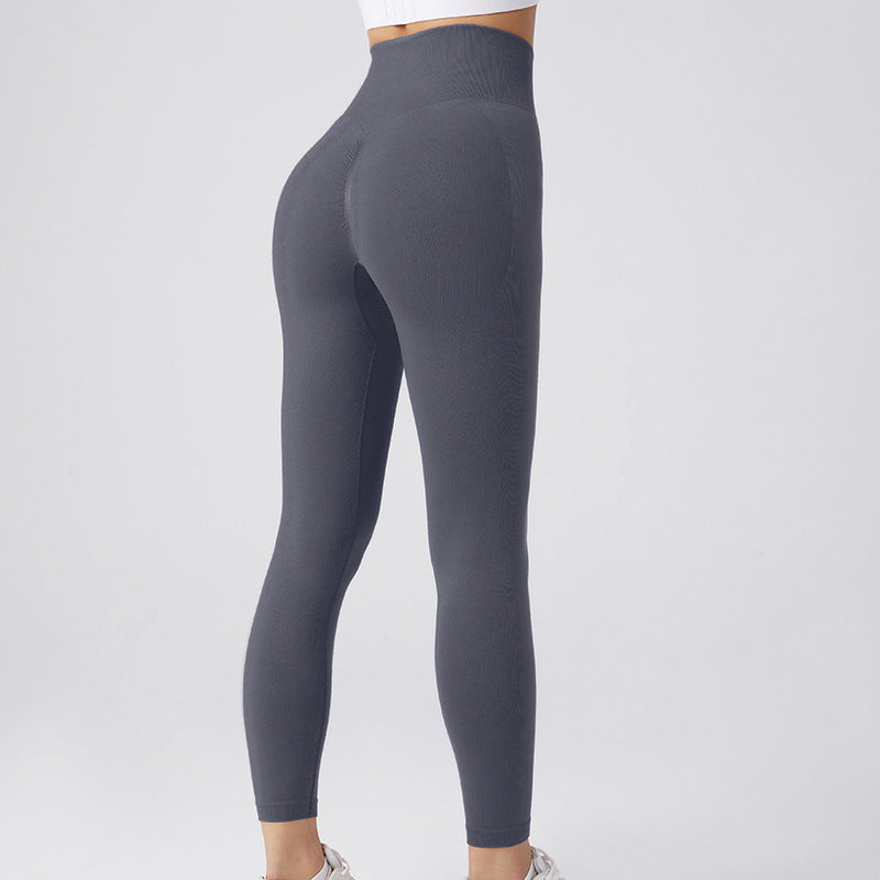Women's Seamless Tummy Control Leggings - High-Waisted Workout Pants