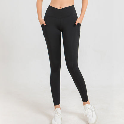 Women's V Waist Yoga Pants - Premium Quality | Chic And Current