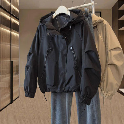Loose Windproof Jacket Baseball Uniform For Women