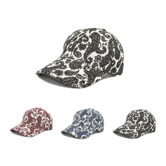 Paisley Baseball Cap for Men & Women