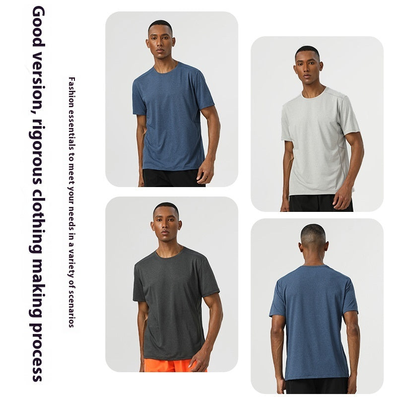 Summer Lightweight Breathable Cool Short Sleeve