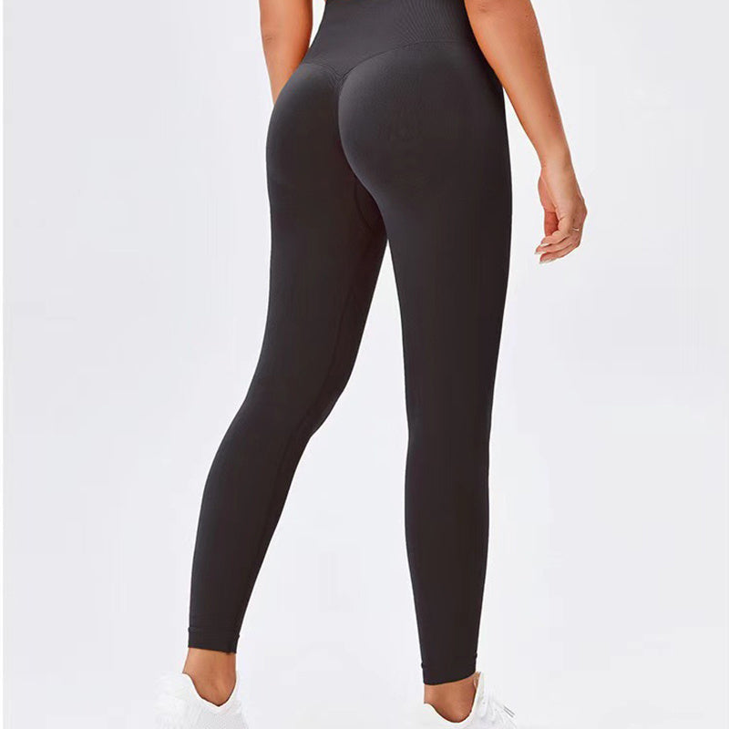 Women's Seamless Tummy Control Leggings - High-Waisted Workout Pants