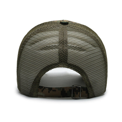 Outdoor Sun Protection Baseball Hat - Tactical Camouflage Design