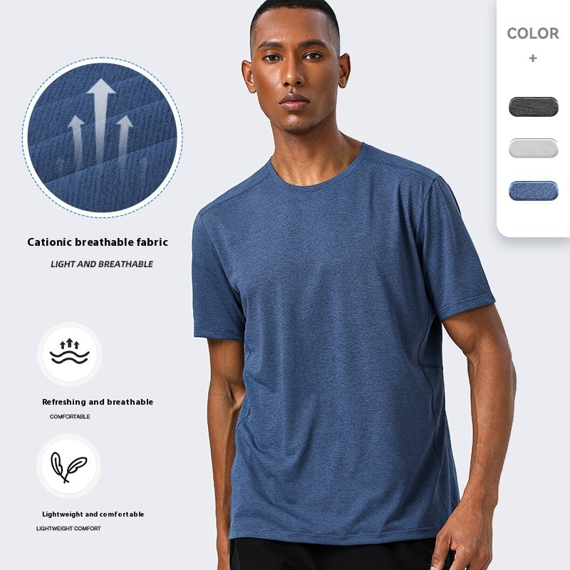 Summer Lightweight Breathable Cool Short Sleeve
