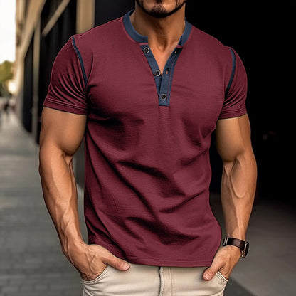 Summer Fashion - Short-sleeved Polo Shirt for Men