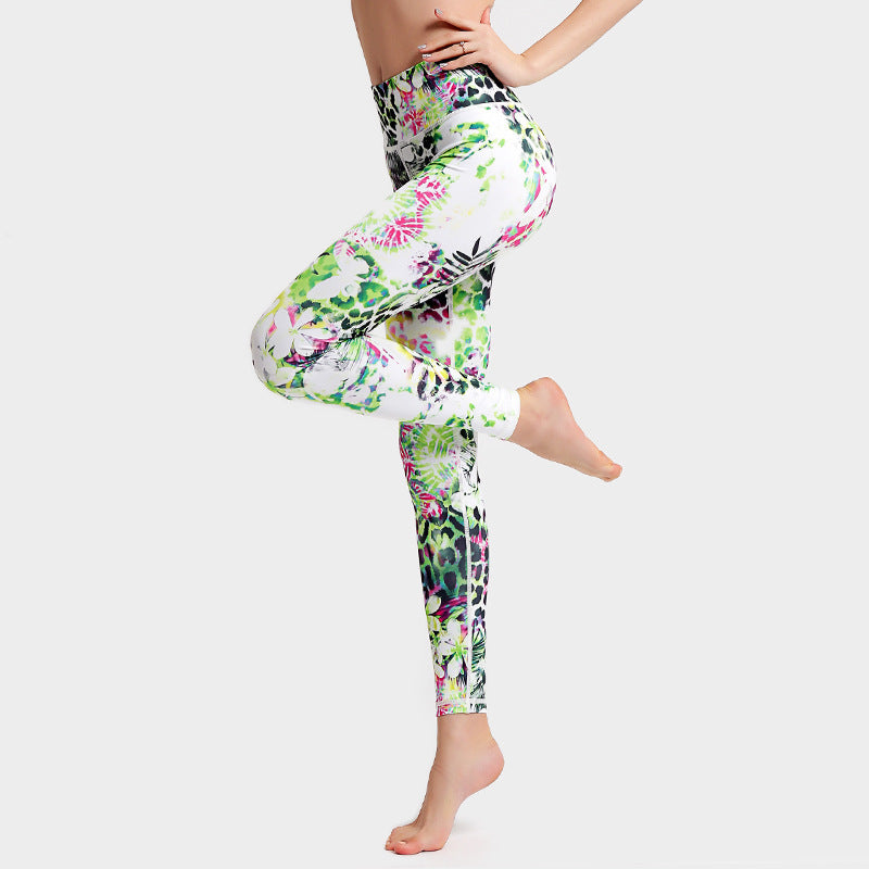 Women's Tie Dye Leggings - Stylish & Comfortable
