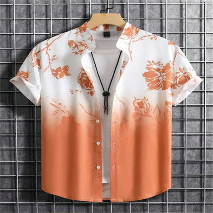 Hawaii Beach 3D Printed Shirt Short Sleeve