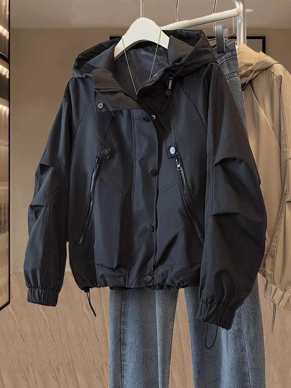Loose Windproof Jacket Baseball Uniform For Women