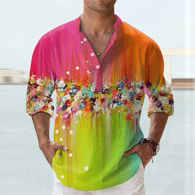 3D Digital Thermal Transfer Shirt - Stylish & Comfortable