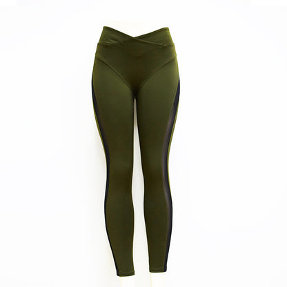 Women's Elastic Sport Yoga High Waist Pants Leggings - Premium Quality