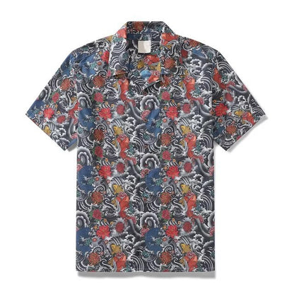 Hawaiian Tropical Print Shirt