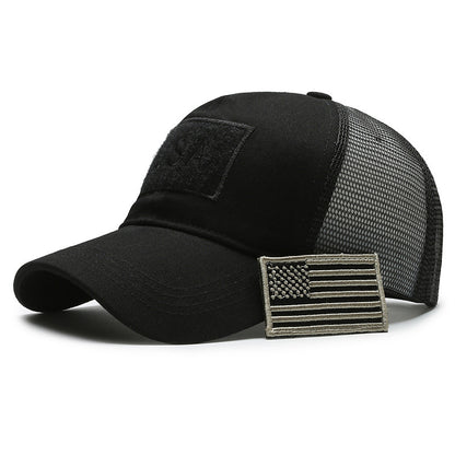 Outdoor Sun Protection Baseball Hat - Tactical Camouflage Design