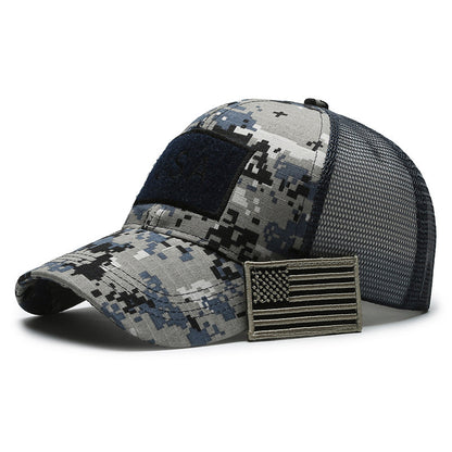 Outdoor Sun Protection Baseball Hat - Tactical Camouflage Design