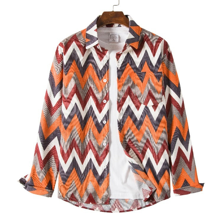 Ethnic Style Loose Casual Shirt
