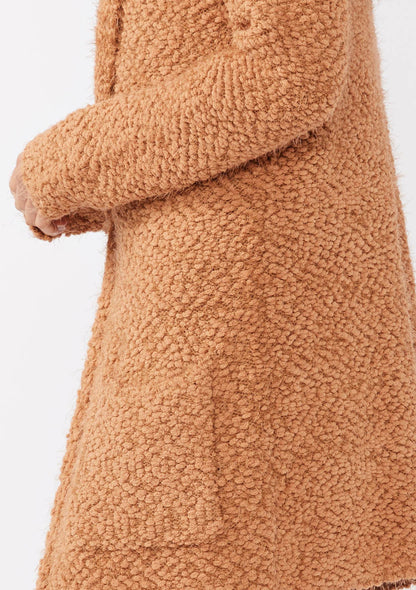 Lovestitch Hooded Cardigan with Pockets