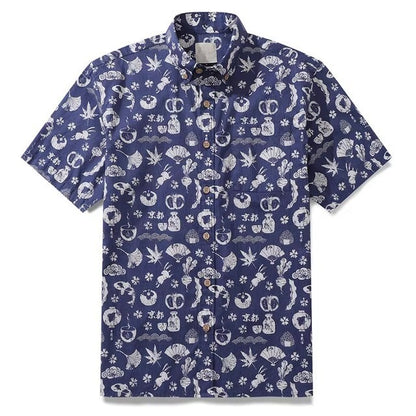 Hawaiian Tropical Print Shirt