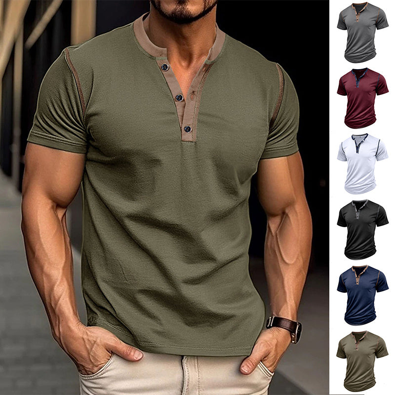 Summer Fashion - Short-sleeved Polo Shirt for Men