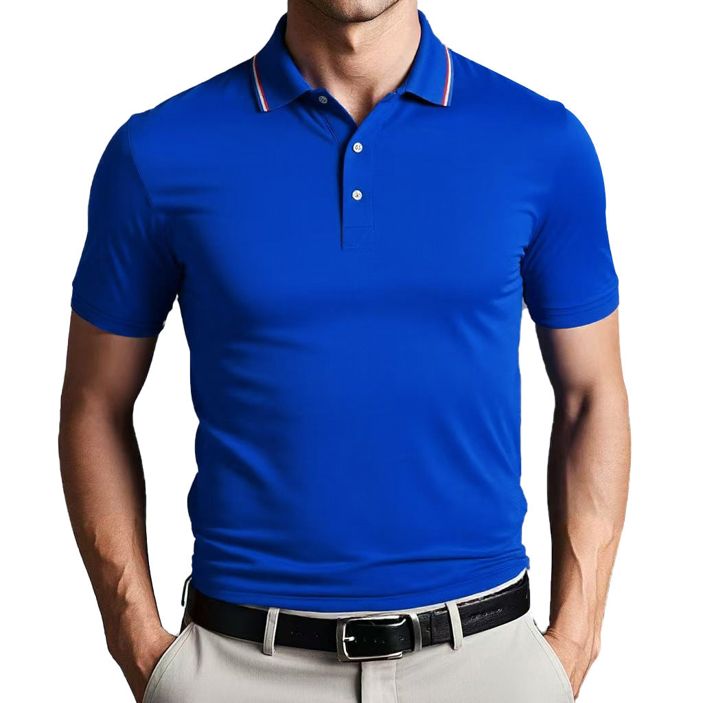 Men's And Women's Sports Quick-drying Golf Polo Shirt
