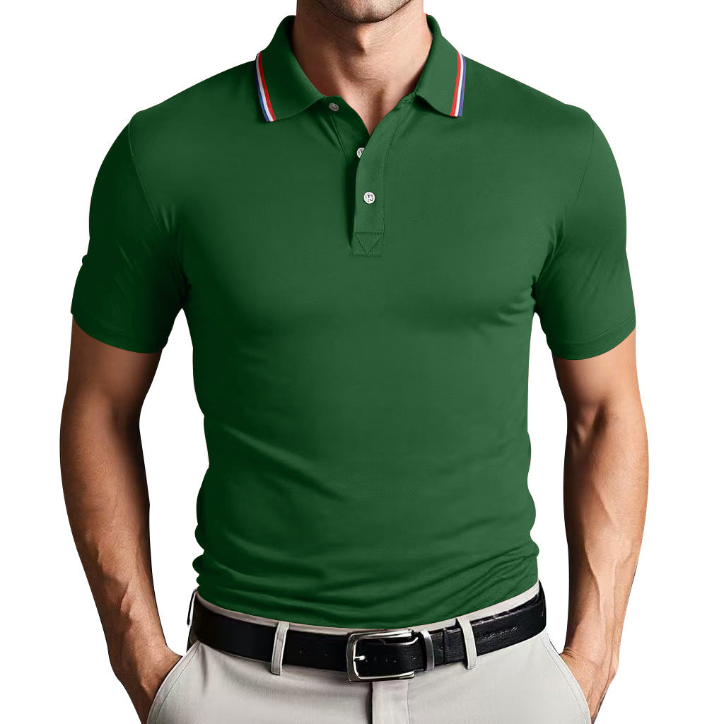 Men's And Women's Sports Quick-drying Golf Polo Shirt