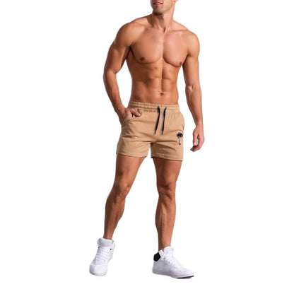 Men's Casual Coconut Printed Sports Shorts - Perfect for Summer