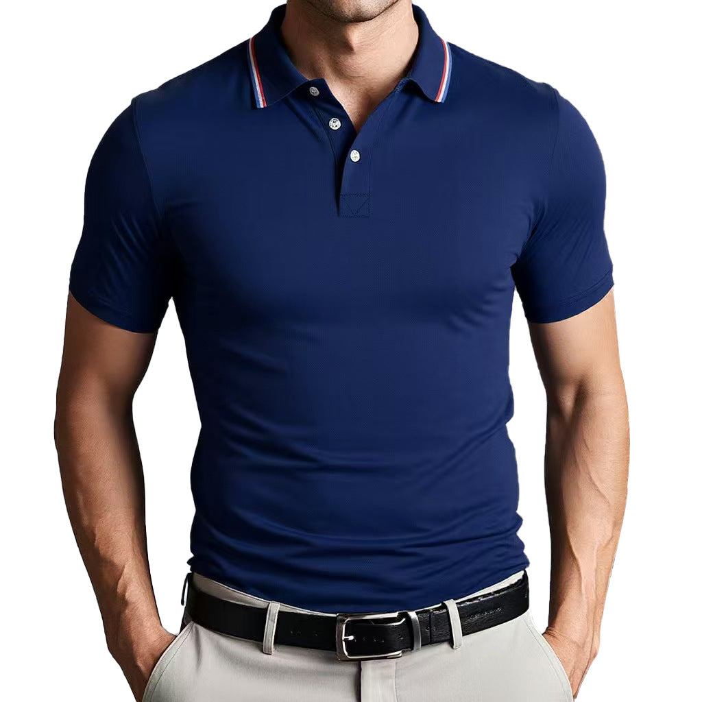 Men's And Women's Sports Quick-drying Golf Polo Shirt