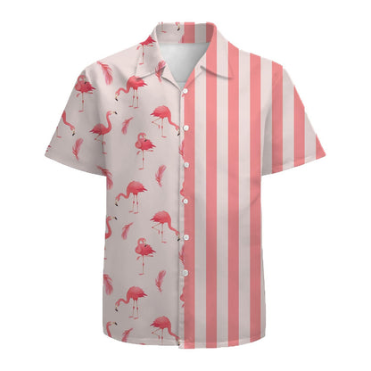 Stripes Short Sleeve Shirt - Summer Fashion Trend for Men