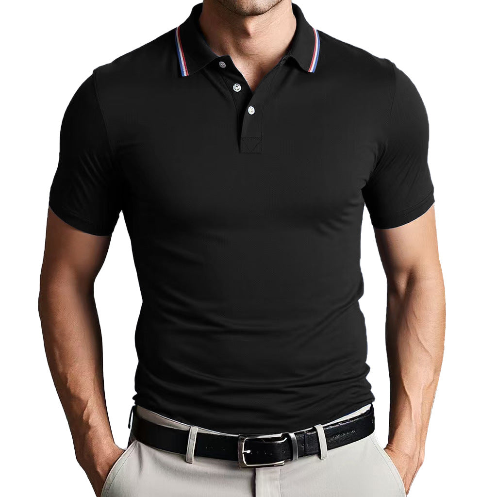 Men's And Women's Sports Quick-drying Golf Polo Shirt
