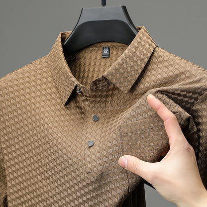 Men's Casual Fashion Half Sleeve Short Sleeve With Pocket