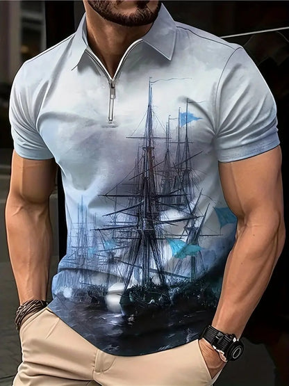 Men's Breathable Fashion Polo Shirt