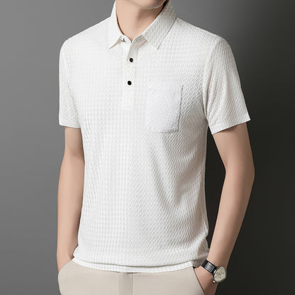 Men's Casual Fashion Half Sleeve Short Sleeve With Pocket