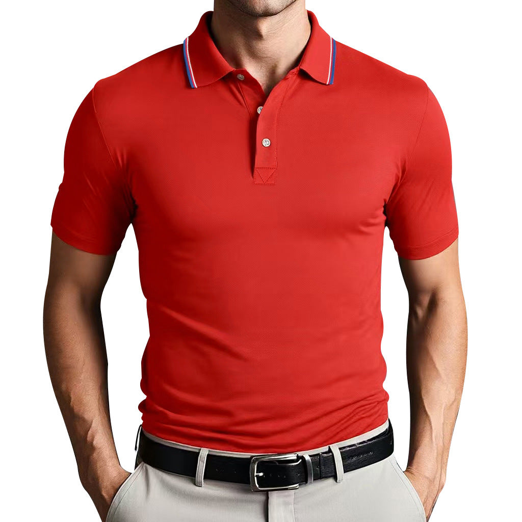 Men's And Women's Sports Quick-drying Golf Polo Shirt