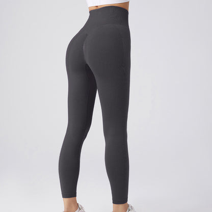 Women's Seamless Tummy Control Leggings - High-Waisted Workout Pants