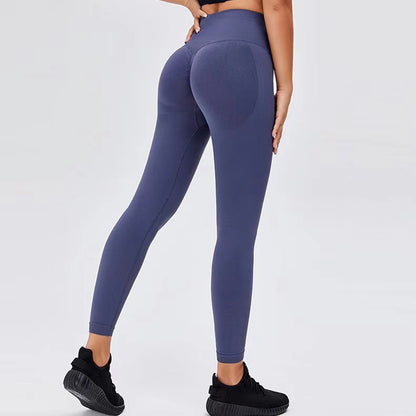 Women's Seamless Tummy Control Leggings - High-Waisted Workout Pants